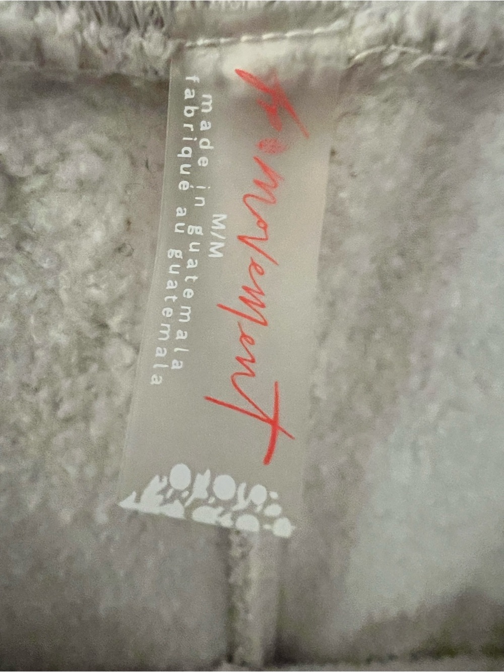 FP Movement "For The Win" Wide-Leg Pants in Oatmeal Medium - Picture 5 of 11